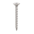 Exterior-Tite 4 x 40mm Countersunk Pozi PZ2 Woodscrew, Net Coat Silver. TFETCS4040