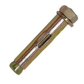8mm (M6) x 65mm Sleeve Anchor Scell-it, Yellow Zinc Plated SLHN08065