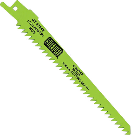 Site Tuff S644D 6tpi 152mm Sabre Saw Blade (Pack of 5) GT42042