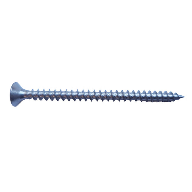 5.0 x 70 (10 x 2" 3/4) Countersunk Pozi Woodscrew Stainless Steel A4 (316)