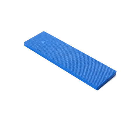 5mm Blue Flat Plastic Packer 30mm x 100mm, Pack of 100