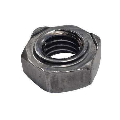 M10 Mild Steel Hexagon Weld Nut Self Colour