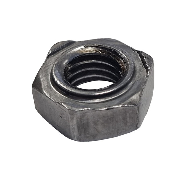 M10 Mild Steel Hexagon Weld Nut Self Colour