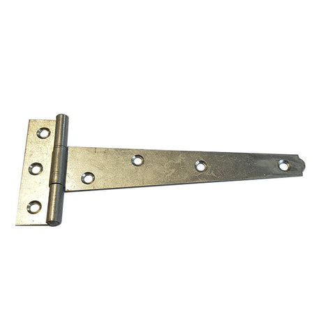 14" (350mm) Medium Tee Hinge, Bright Zinc Plated (Pair)