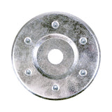 80mm Galvanised Insulation Disc 14mm Hole (Box of 50)