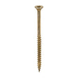 4.5 x 70 Timco Countersunk TX25 Clamp Fix C2 Woodscrews Yellow 45070C2C