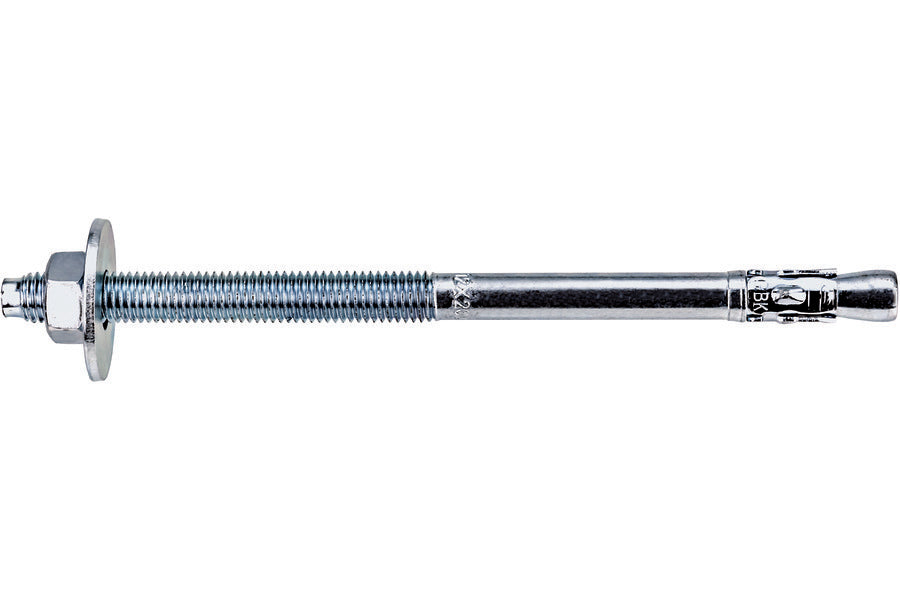 M12 x 360mm Through Bolt Steel Zinc