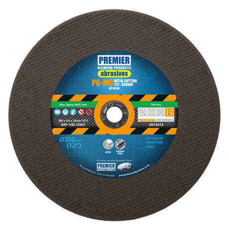 300 x 4.0 x 20 PDP P6 Metal Cutting Disc, Pack of 10. AP10150