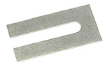 No.2 50mm x 100mm x 2mm with a 14mm slot (Suits bolts up to M12) Steel Metal Horseshoe Trouser Shim galvanised