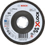Bosch 115mm X-Lock 80 Grit Best for Metal Flap Disc, Angled Version, P/No. 2 608 619 199