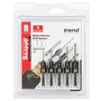 Trend Snappy 5 Piece Countersink Set SNAP/CS/SET