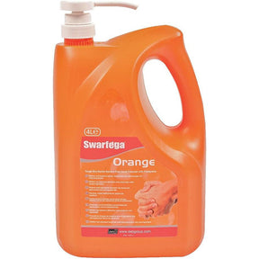 Swarfega Orange Hand Cleaner Pump Top 4 Litre SWASOR4LMP