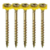 TIMco 4.2 x 55 Universal Flooring/Wood Collated Screws, Square drive No.2 Pack of 1000 00055COLLF