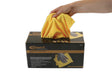 Yellow Micro Fibre Cloths in Dispenser (Box of 50) 37310