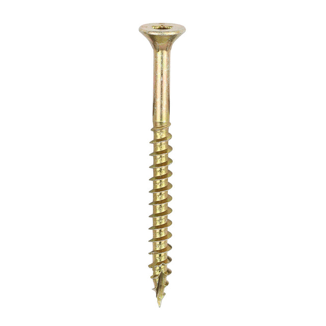 6.0 x 60 Timco Countersunk TX30 Clamp Fix C2 Woodscrews Yellow 60060C2C