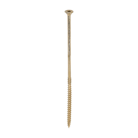 6.0 x 180 Timco Countersunk TX30 Clamp Fix C2 Woodscrews Yellow 60180C2C