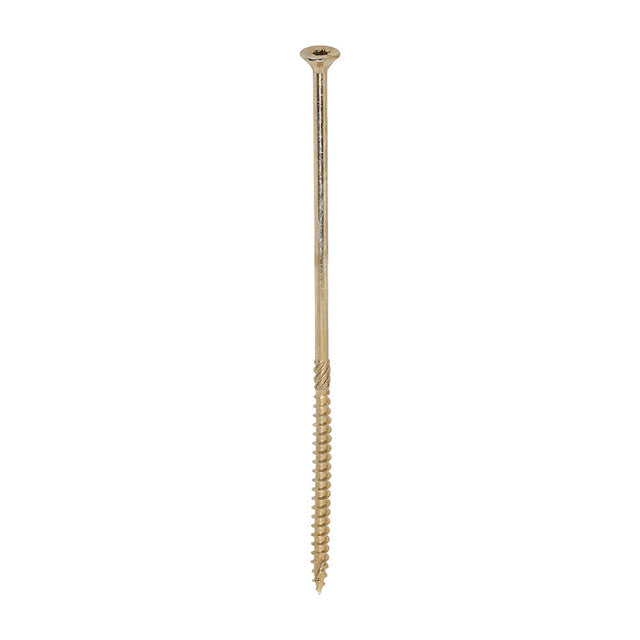 6.0 x 180 Timco Countersunk TX30 Clamp Fix C2 Woodscrews Yellow 60180C2C