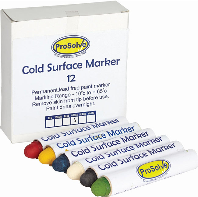 Prosolve Cold Surface Markers, Red (Box of 12)