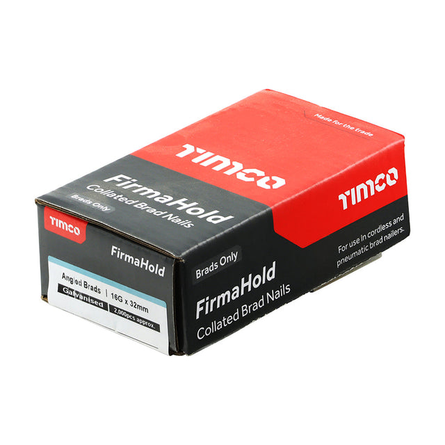 FirmaHold 16g x 32 Galvanised Angle *NO GAS* ABG1632 (Paslode compatible) 2000 nails per box