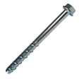 M5 x 100 Scell-It Hexagon Head Flange Concrete Anchor, Bright Zinc Plated, NA-BT-05100
