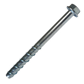 M5 x 100 Scell-It Hexagon Head Flange Concrete Anchor, Bright Zinc Plated, NA-BT-05100