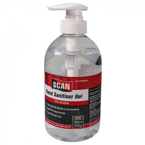 Scan Hand Sanitiser Gel 580ml SCAPPEHS500