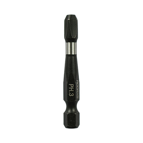 Addax X6 PH3 x 50mm Addax X6 Impact Screwdriver Bit (Pack of 5) 3PH50X6