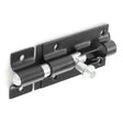 8" Tower Bolts Black