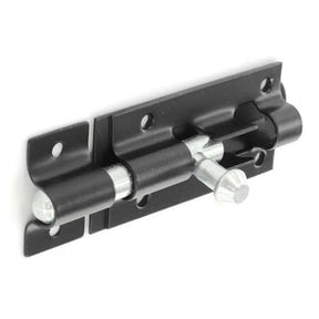 8" Tower Bolts Black