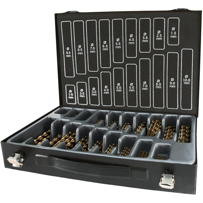 170 Piece HSS-G Drill Bits Set