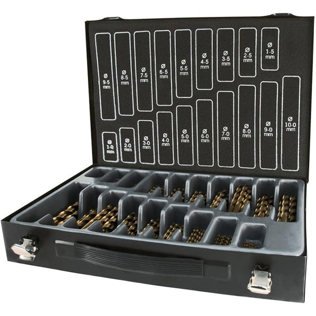 170 Piece HSS-G Drill Bits Set