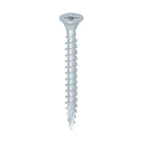 Timco 5.0 x 50 Countersunk Pozi Pz2, C2 Exterior Screws, Silver Organic