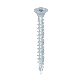 Timco 5.0 x 50 Countersunk Pozi Pz2, C2 Exterior Screws, Silver Organic