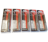 Trend T7 1/2" 2100W Variable Speed Router 240V with Free 5 Piece 1/2" TCT Cutters