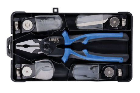 Laser 5-in-1 Interchangable Plier Set 8763