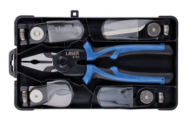 Laser 5-in-1 Interchangable Plier Set 8763