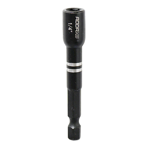 1/4" x 65mm Addax X6 Magnetic Impact Hex Drive Adaptor 14SDX6