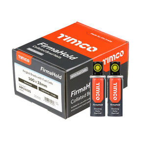 FirmaHold 16g x 32 Galvanised Angled Brads + 2 gas ABG1632G (Paslode compatible) 2000 nails per box