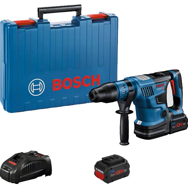 Bosch GBH 18V-36C SDS-Max Hammer Brushless, 2 x 8.0ah Batteries, Charger & Carry Case