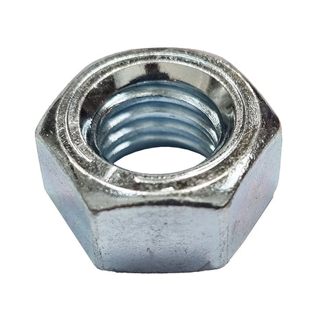 3/4" UNC Hexagon Full Nut, Steel, Grade 1 BS1768, Zinc Plated