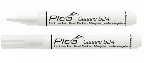Pica 524/52 Paint Marker Round Tip 2-4mm White