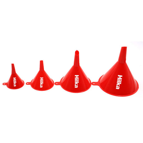 Hilka 4 Piece Funnel Set 55, 75, 100 & 125mm 84808104