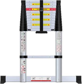Kamtec 3.8M Telescopic Ladder With Stabilizer
