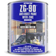 ZG-90 Black (RAL 9005) Zinc Anti-Rust Paint 900ml Tub
