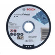 Bosch 115mm x 22mm x 1.0mm Cutting Disc For Metal 2608619767