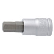 Unior 3mm Hexagon Bit Socket 1/4" Square Drive 607898