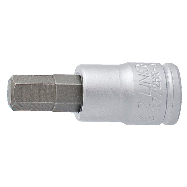 Unior 3mm Hexagon Bit Socket 1/4" Square Drive 607898