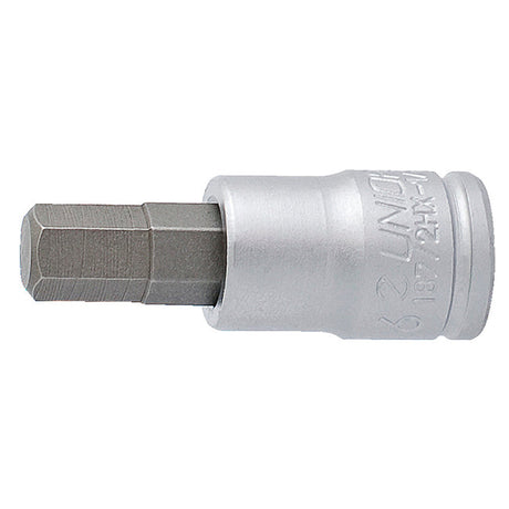 Unior 3mm Hexagon Bit Socket 1/4" Square Drive 607898