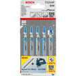 Bosch T121AF 92mm Bi-Metal Jigsaw Blades For Metal (Pack of 5) 2 608 636 699
