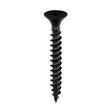 Timco 3.5 x 25mm (6 x 1") Countersunk Pozi, Classic Woodscrew, Black Passivated, 35025CLAB